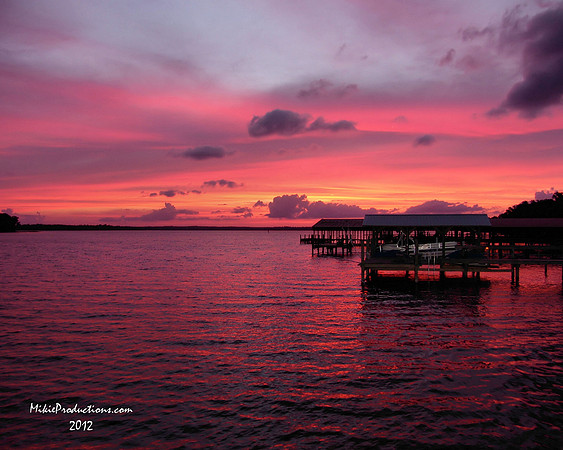 Sunset, St Johns River, Ocala National Forrest