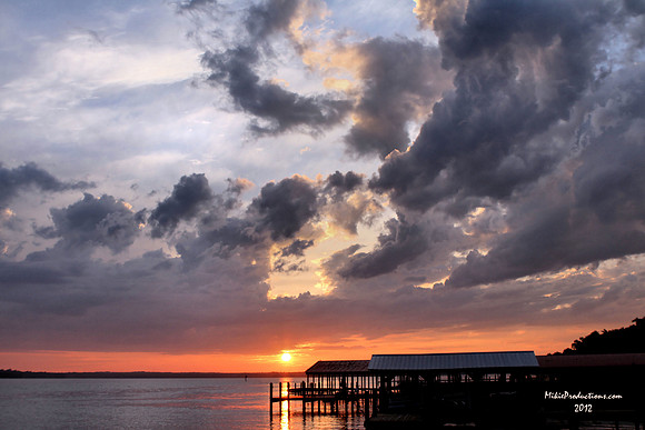 Sunset, St Johns River, Ocala National Forrest